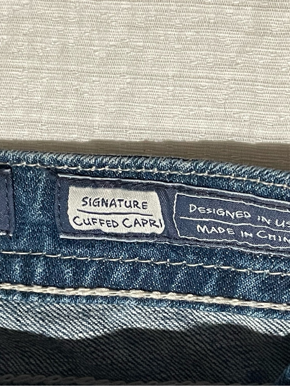 Miss Me Signature Cuffed Capri Jeans - Size 30 - Picture 5 of 5